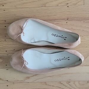 Repetto Cendrillon Ballet Flats 7/37.5 Nude Pink